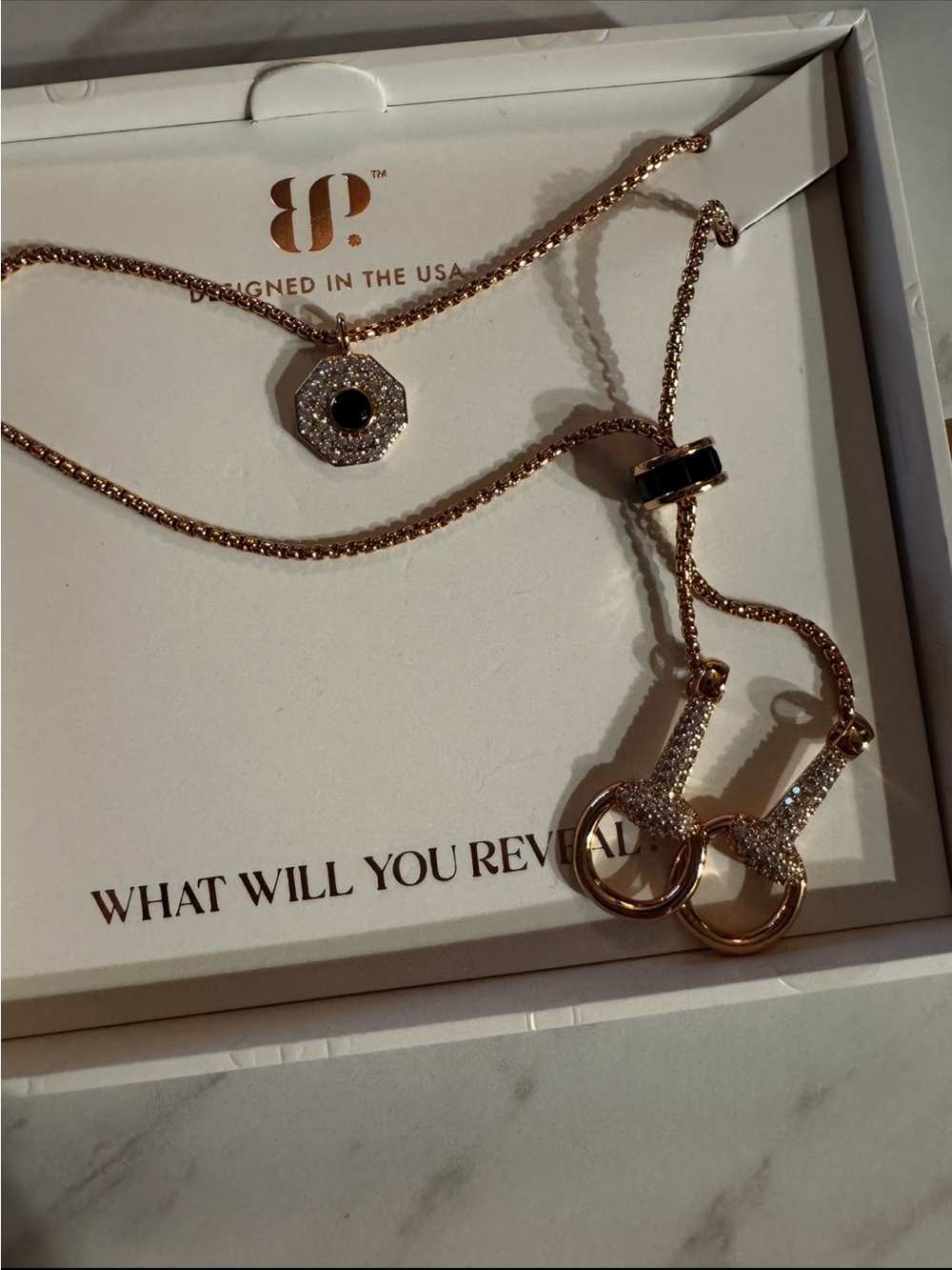 Bomb Party Rose Gold Luxe Layer Necklaces